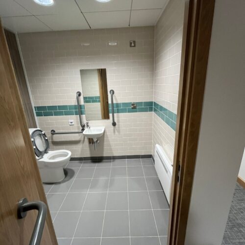 Richmond Ceramics - Symmetry Park, Rugby. Tile Contract