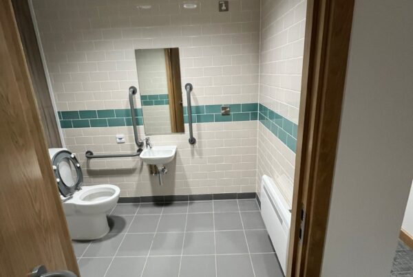 Richmond Ceramics - Symmetry Park, Rugby. Tile Contract