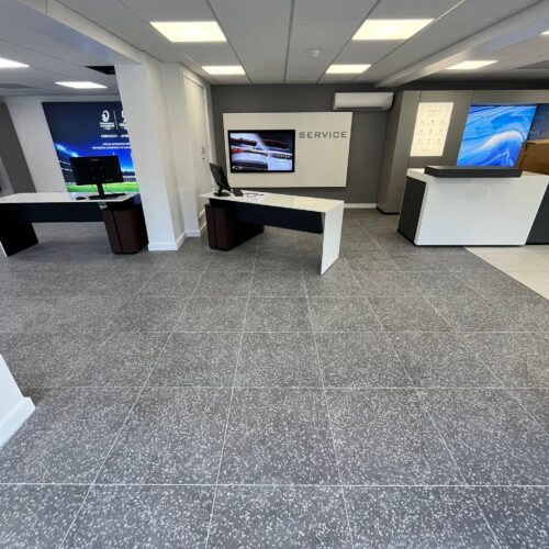 Richmond Ceramics - UK Tile Contractor - Halesowen Car Showroom