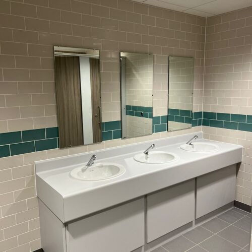 Richmond Ceramics - Symmetry Park, Rugby. Tile Contract
