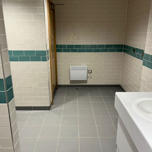 Richmond Ceramics - Symmetry Park, Rugby. Tile Contract